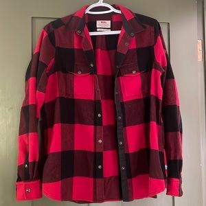 Fjallraven wool flannel shirt